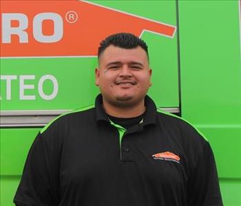 Jose, team member at SERVPRO of San Mateo