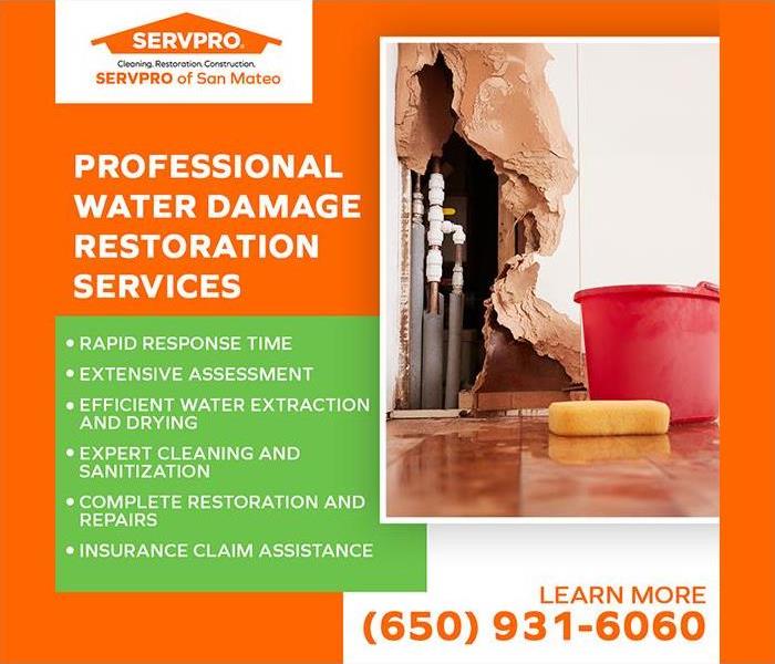 Bucket with cleaning supplies for soot and odor removal by SERVPRO of Palo Alto, contact (650) 800-3448